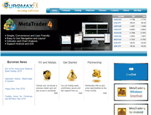 Tablet Screenshot of euromaxfx.com